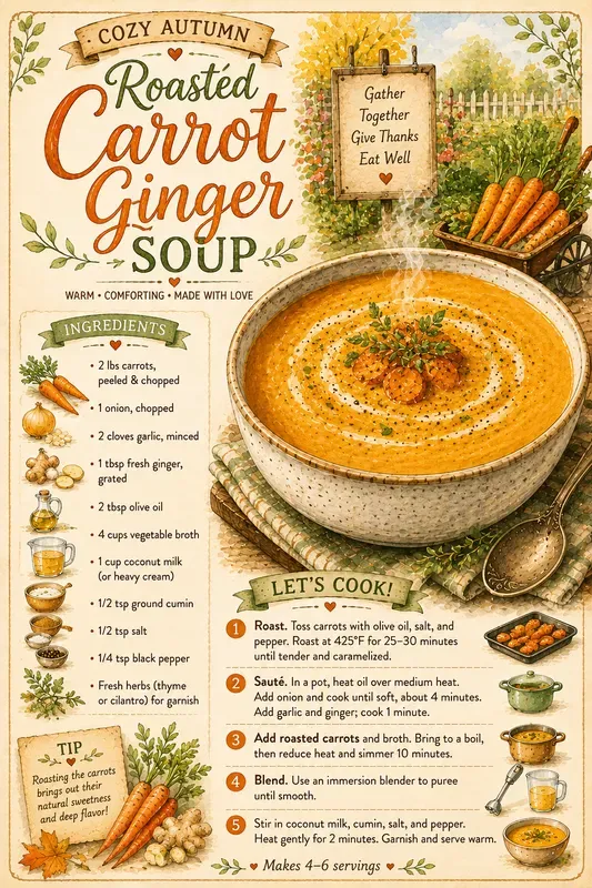 Fall Soup Recipe Cards