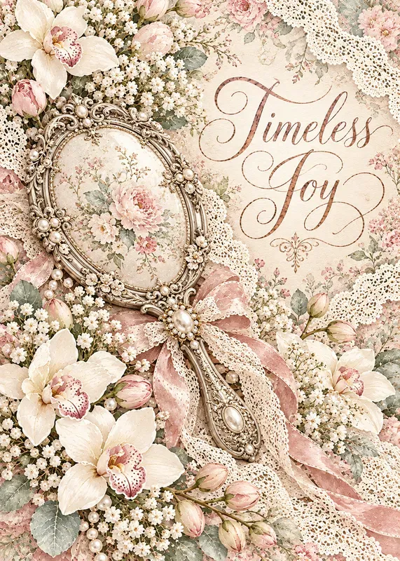 Shabby Chic Christmas Postcard Sets