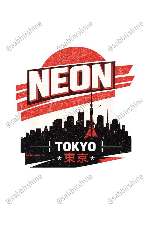 Modern Typography Streetwear Tshirt Gens