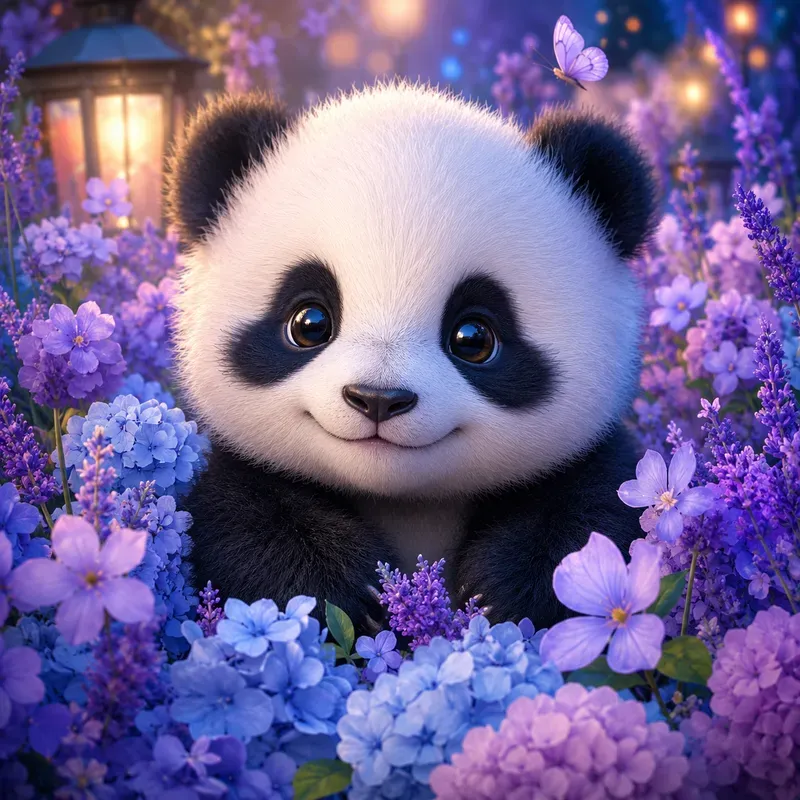 Cute Animal Flower Portraits