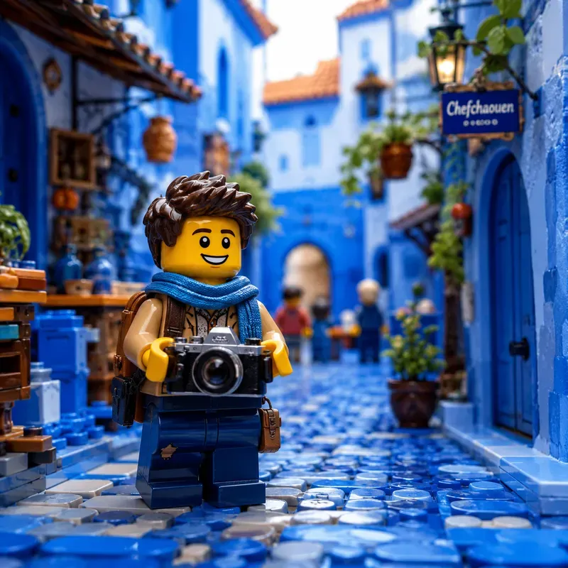 Cute Lego Travel Street Scenes