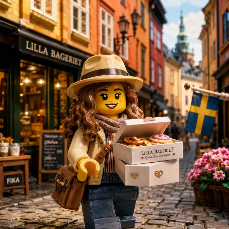 Cute Lego Travel Street Scenes