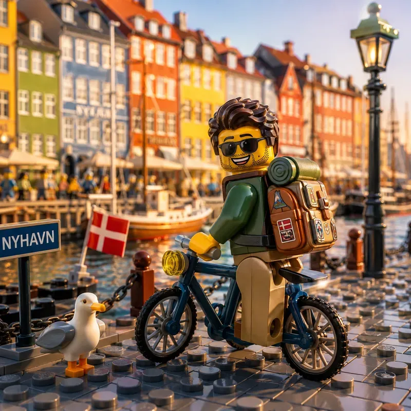 Cute Lego Travel Street Scenes