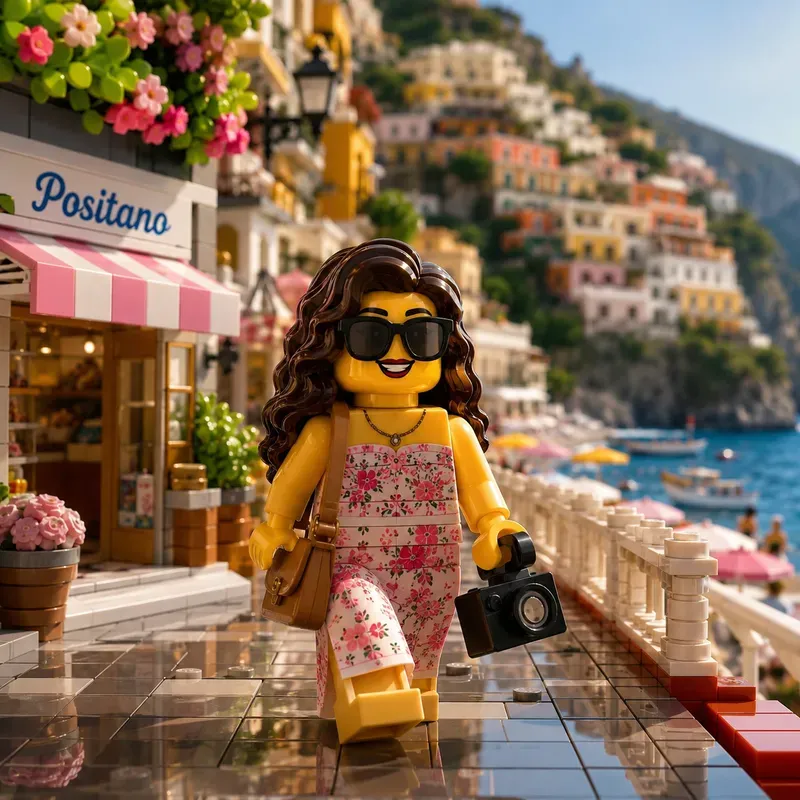 Cute Lego Travel Street Scenes