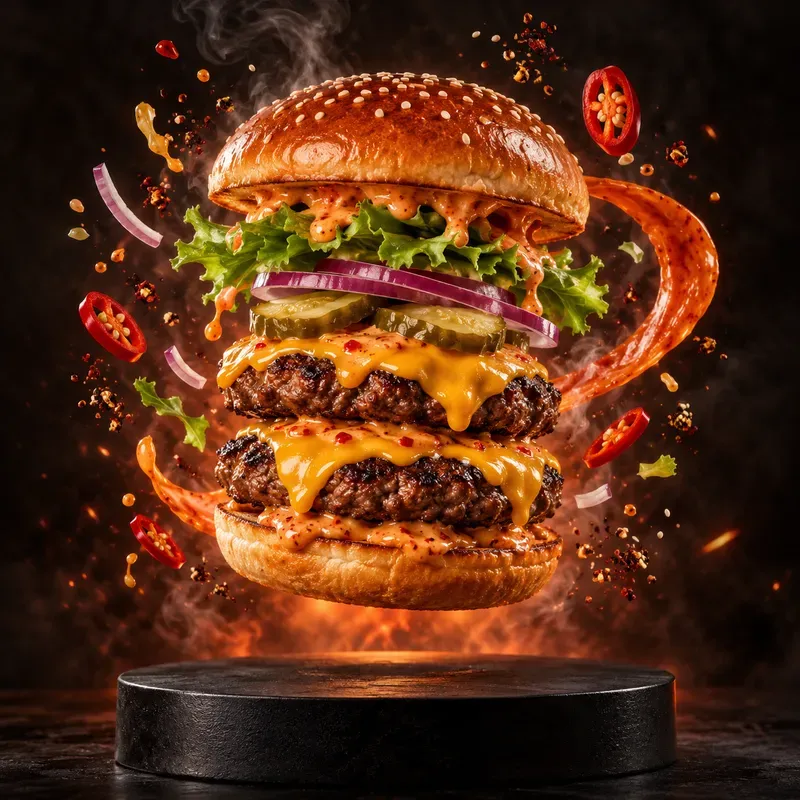Explosive Food Product Advertising