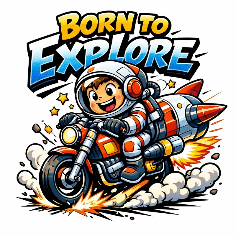 Cartoon Rider Tshirts