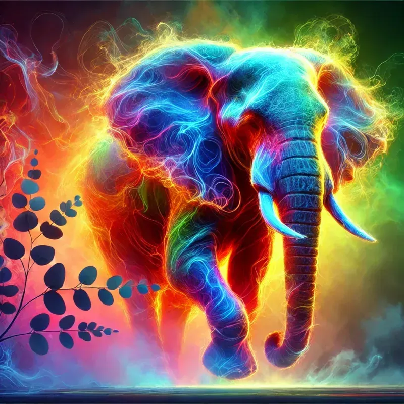 Surreal Heatmap Animals