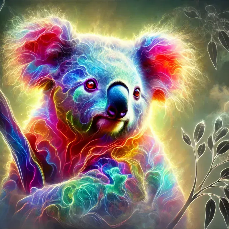 Surreal Heatmap Animals