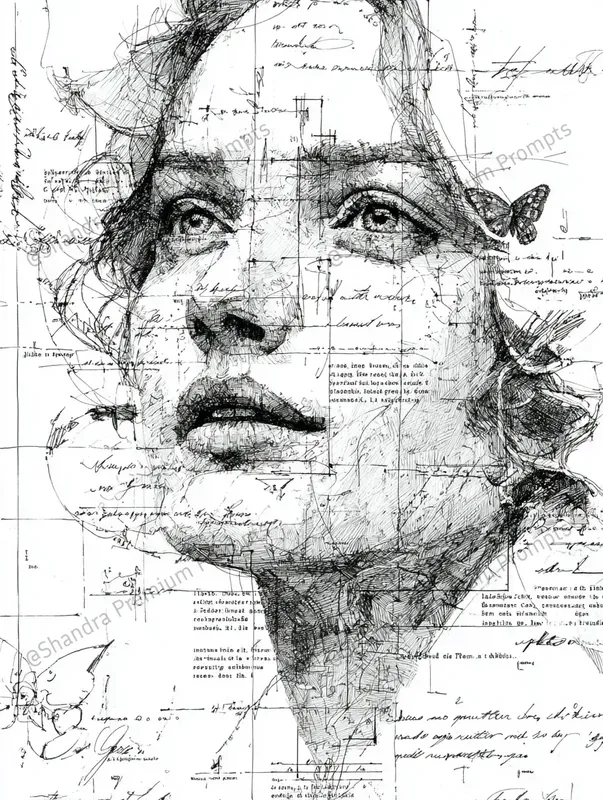 Scribbles Notes And Doodle Sketches Pages
