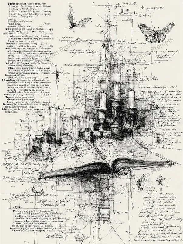 Scribbles Notes And Doodle Sketches Pages