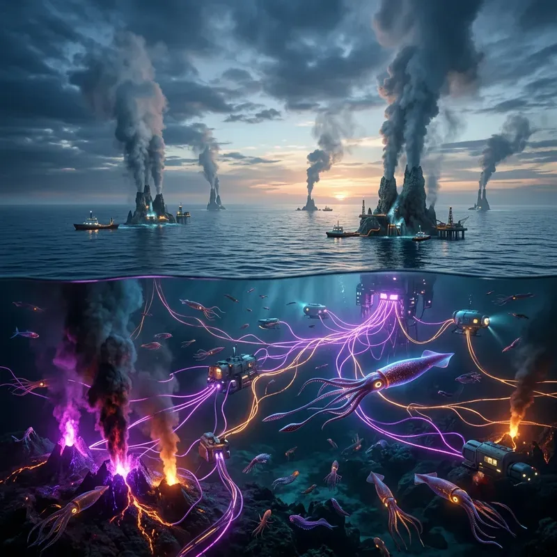 Aquatic Automatons Ocean Energy Networks