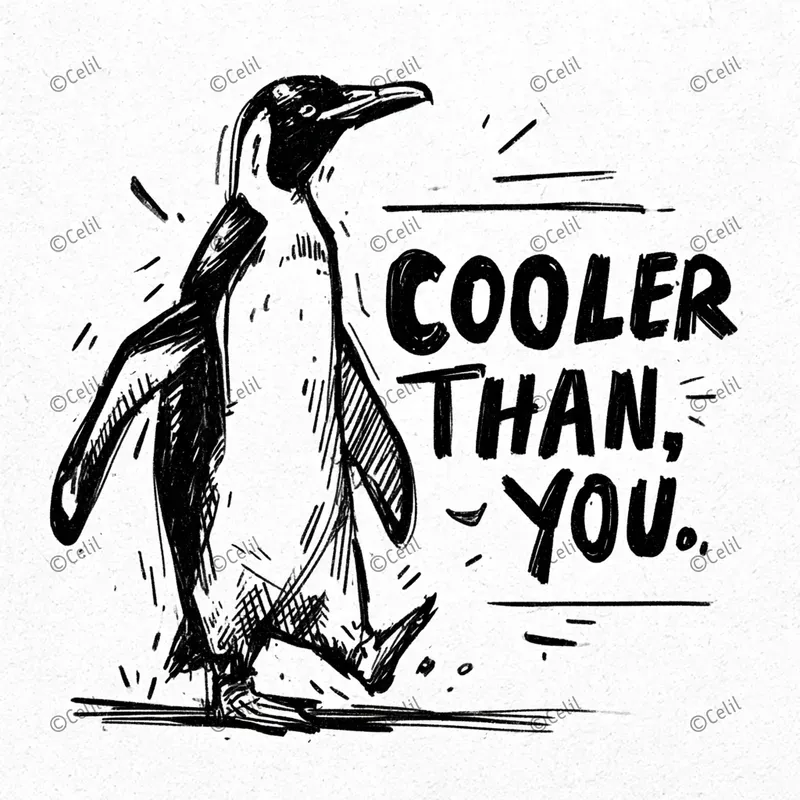 Sarcastic Line Art Tees