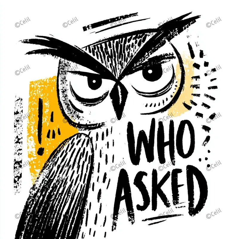 Sarcastic Line Art Tees