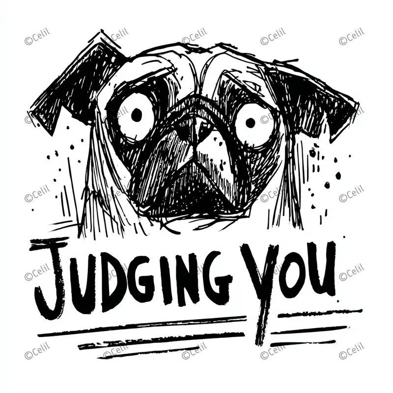 Sarcastic Line Art Tees