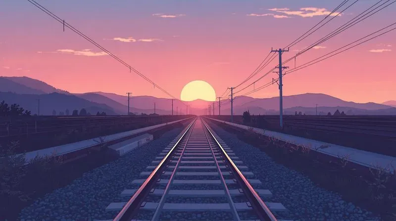 90s Retro Aesthetic Anime Illustrations