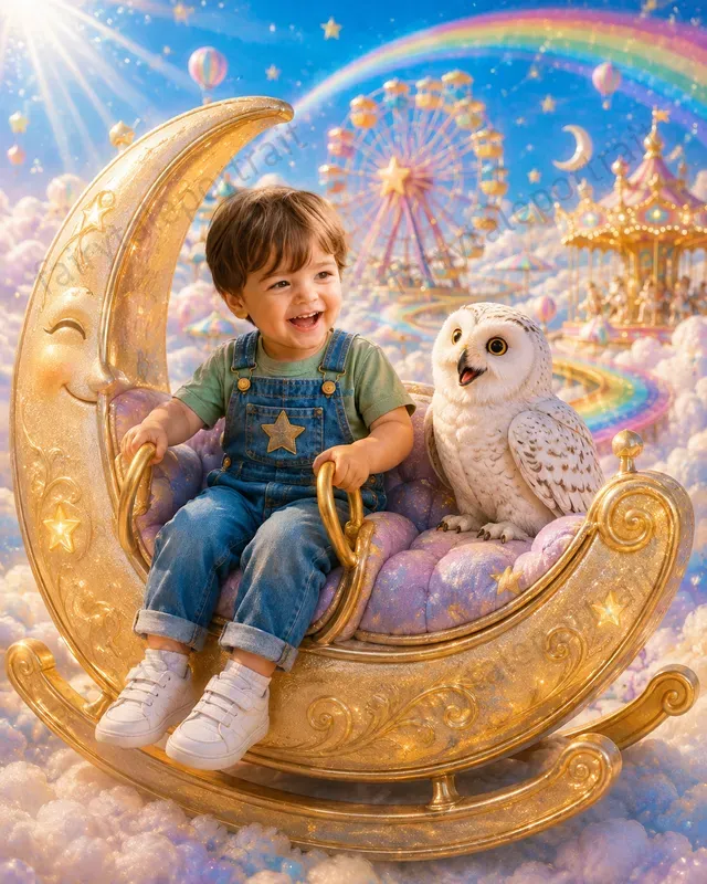 Your Childrens Rainbow Sky Adventures