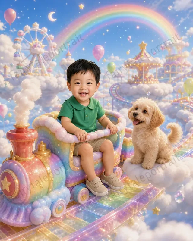 Your Childrens Rainbow Sky Adventures