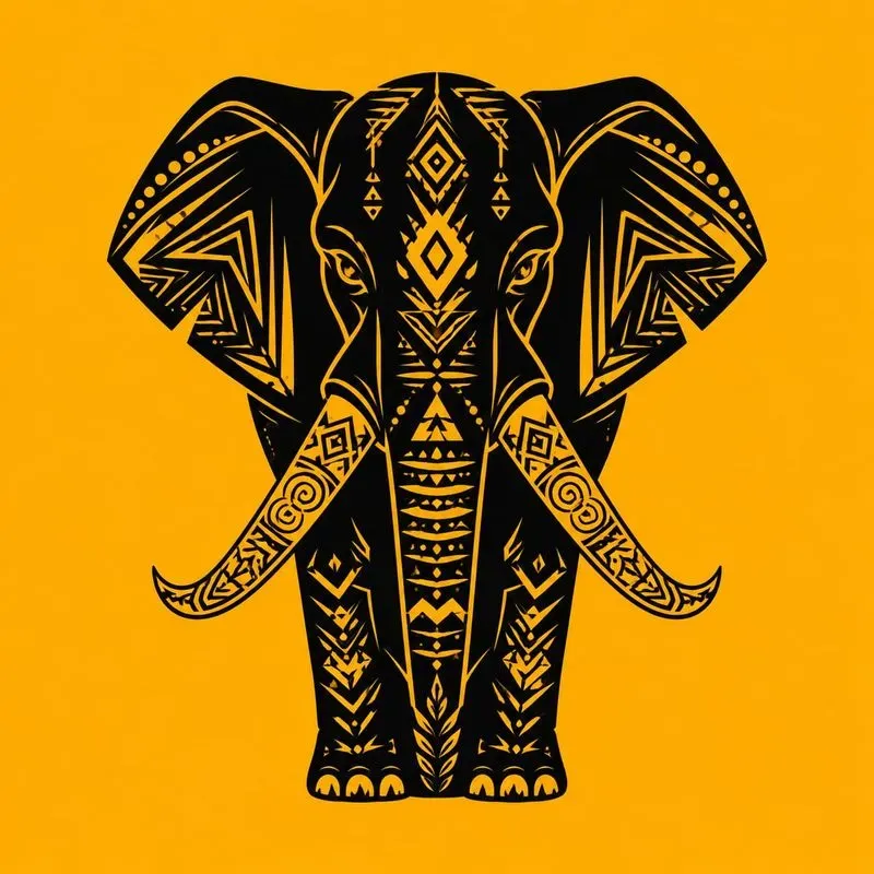Minimalist Geometric Animal Icons