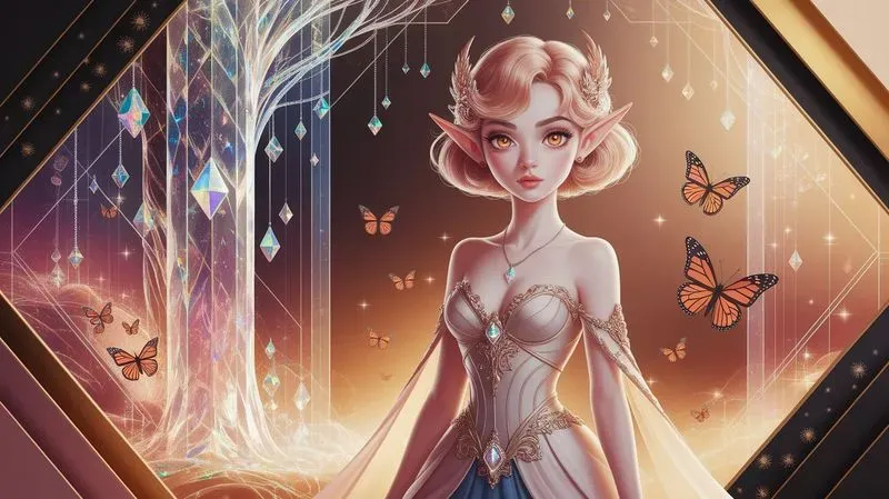 Whispers Of Light And Line Dreamy Fantasies