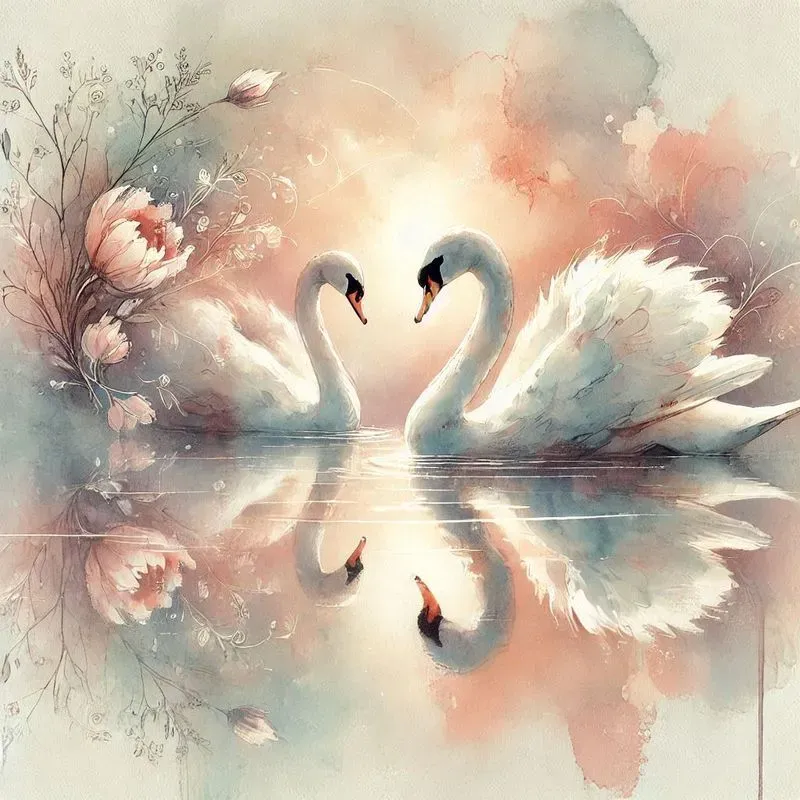Soft Pastel Watercolor Dreams