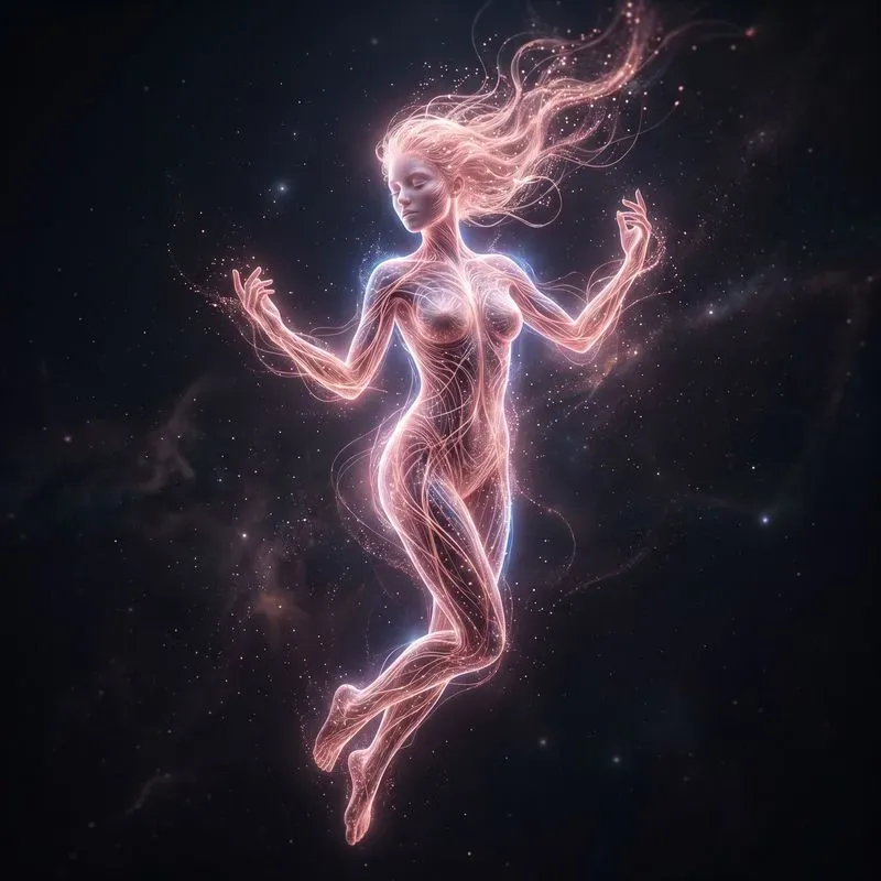 Bioluminescent Scifi Portraits