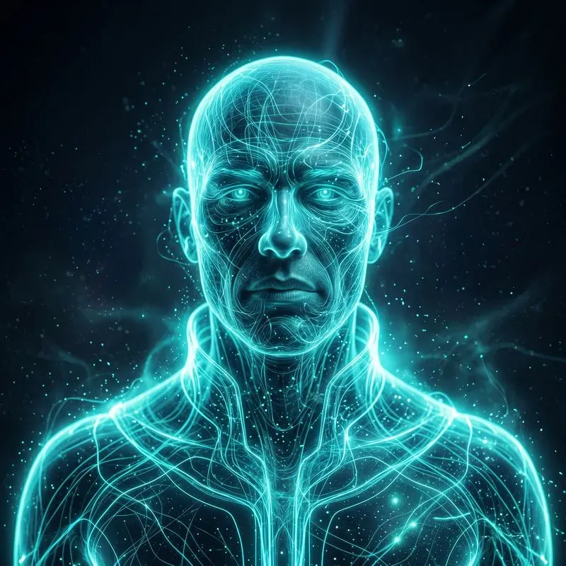Bioluminescent Scifi Portraits