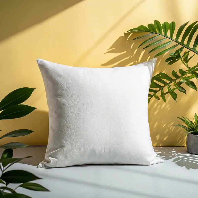 Pillow Mockup Minimalist Product Photos