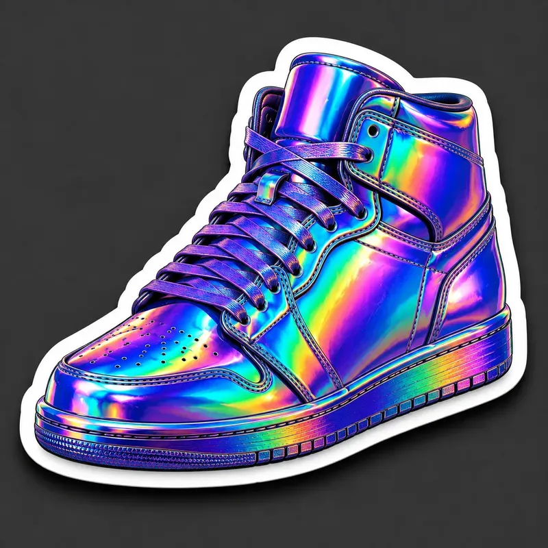 3D Diecut Holographic Sticker Generator