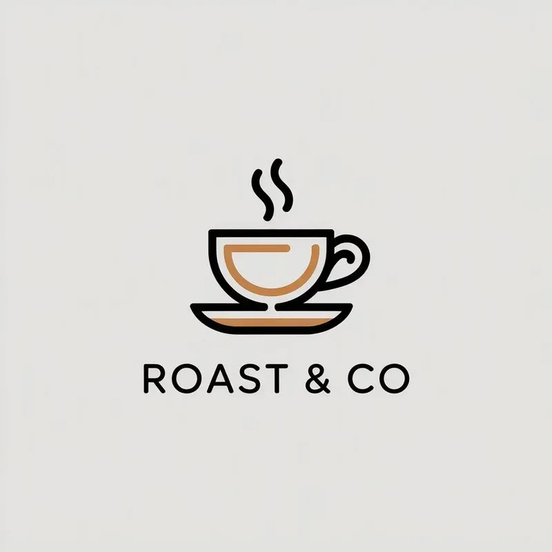 Elegant Minimal Lineart Logo Makers