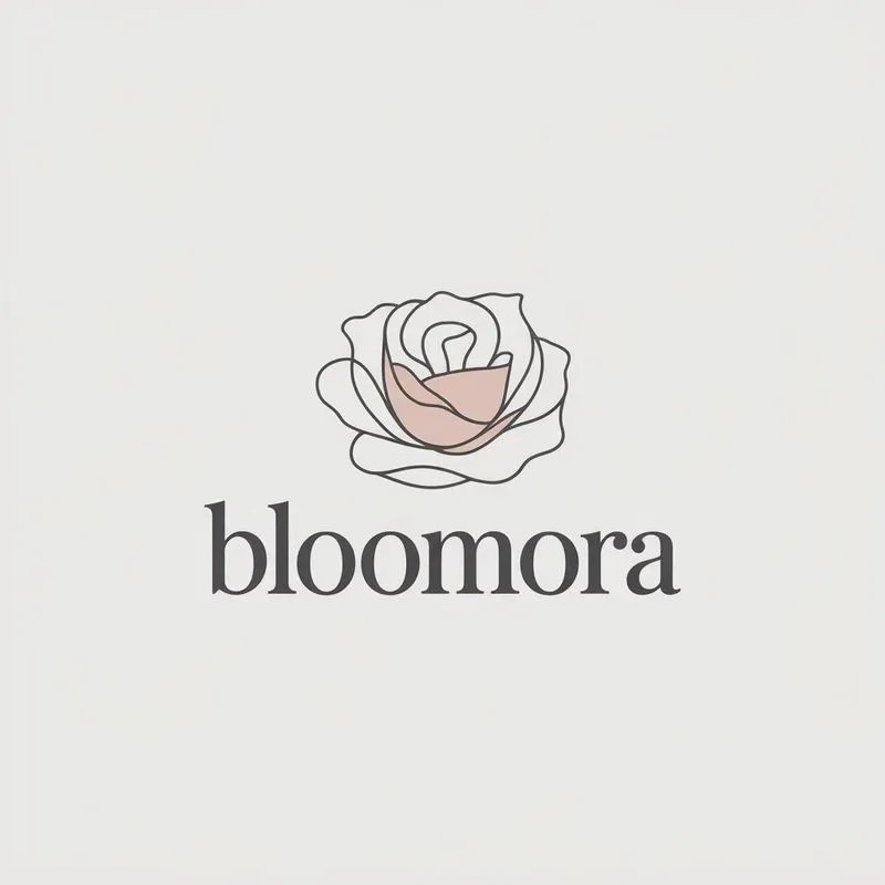 Elegant Minimal Lineart Logo Makers