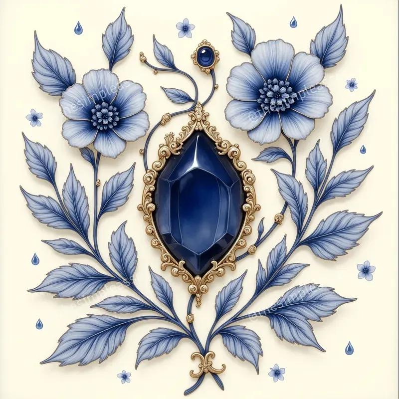 Botanical Watercolor Object Art