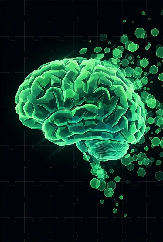 Digital Hexagon Art