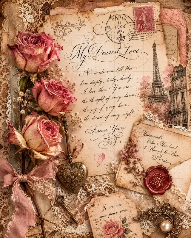 Romantic Junk Journals