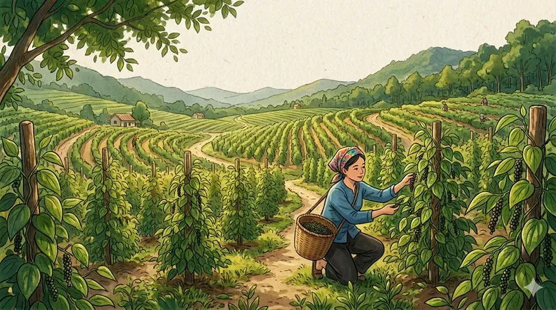 Studio Ghibli Farmer Illustration Art