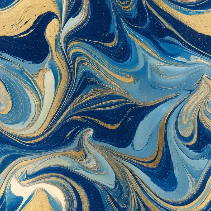 Colourful Marbled Paper Seamless Patterns
