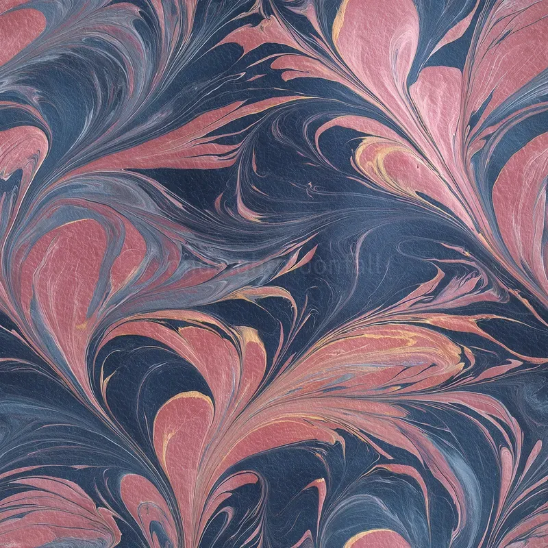 Colourful Marbled Paper Seamless Patterns