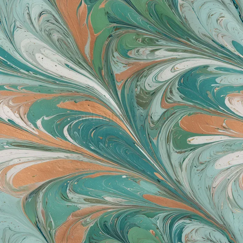 Colourful Marbled Paper Seamless Patterns
