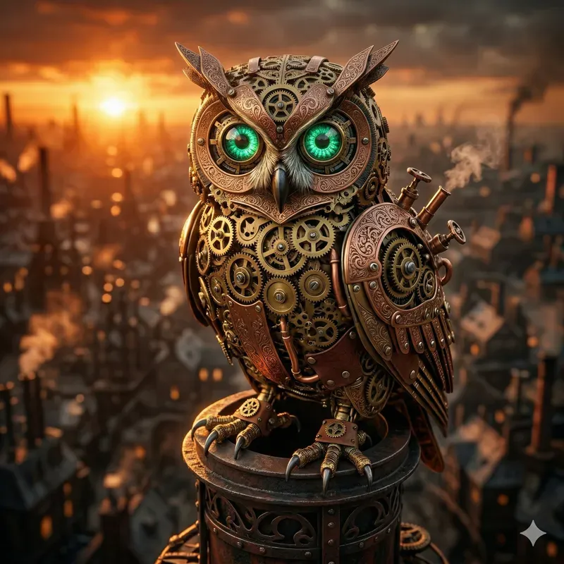 Gritty Steampunk Asset Generator