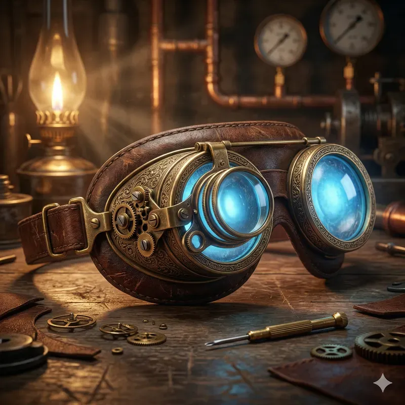 Gritty Steampunk Asset Generator