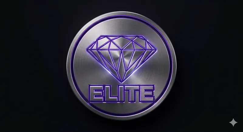 3D Holographic Glass Emblem Logos