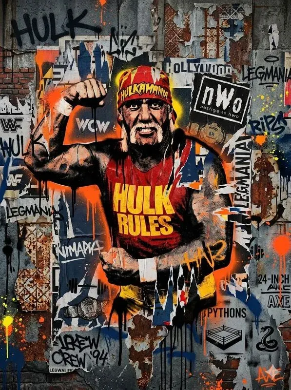 Grunge Collage Celebrity Street Posters