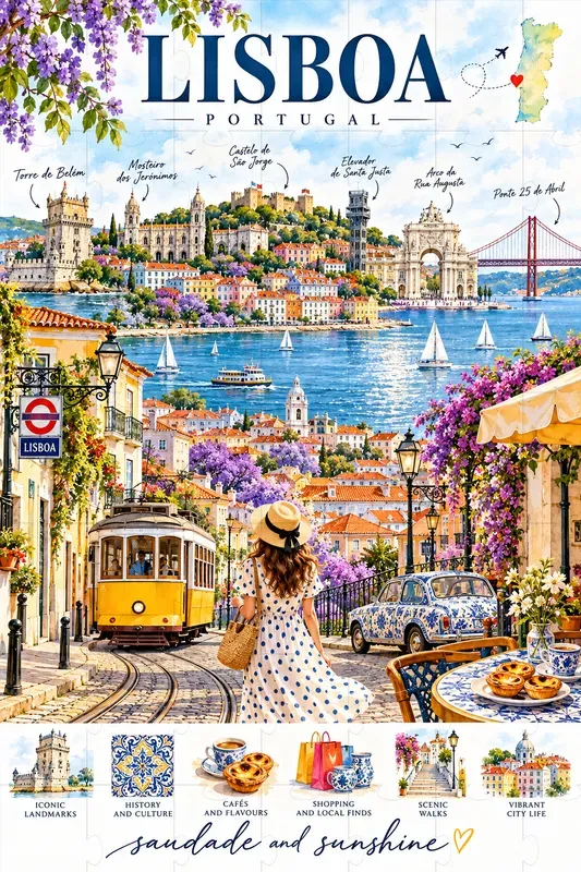 Vibrant Watercolor City Travel Posters