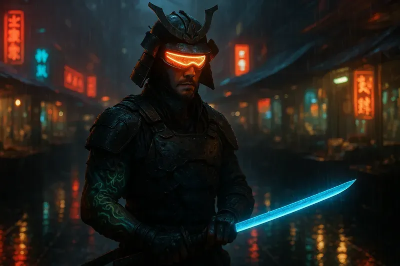 Cyberpunk Portraits 8k  Packs