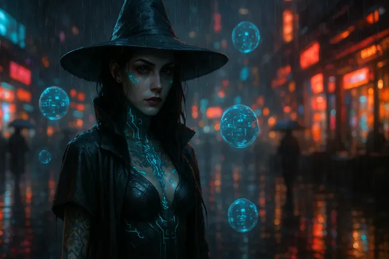 Cyberpunk Portraits 8k  Packs