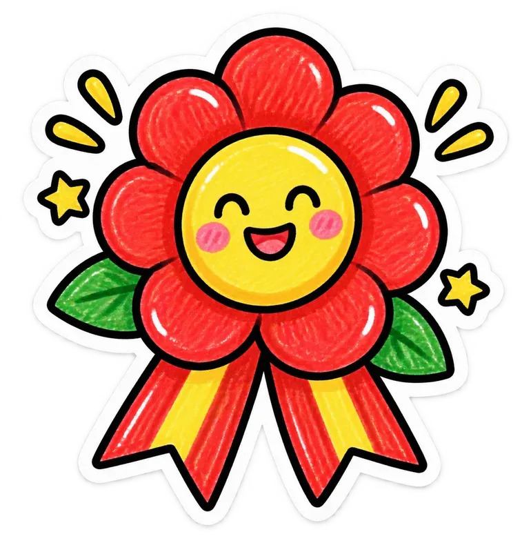 Cute Education Sticker Cliparts