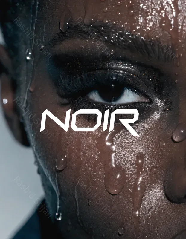 Macro Beauty Typography Marketing