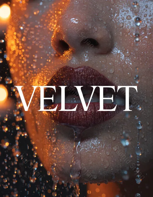Macro Beauty Typography Marketing