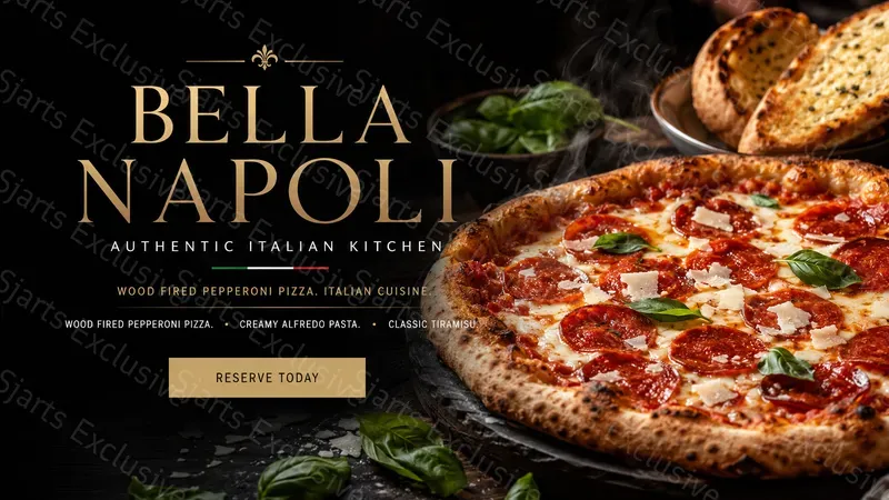 Luxury Restaurant Hero Banners