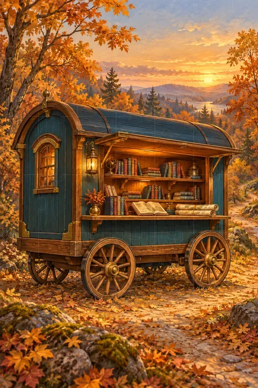 Cozy Fantasy Shop Wagons