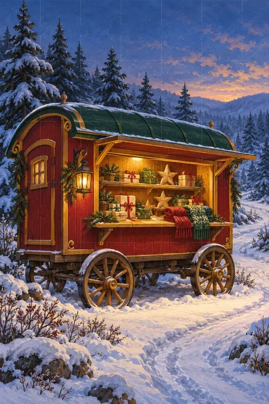 Cozy Fantasy Shop Wagons